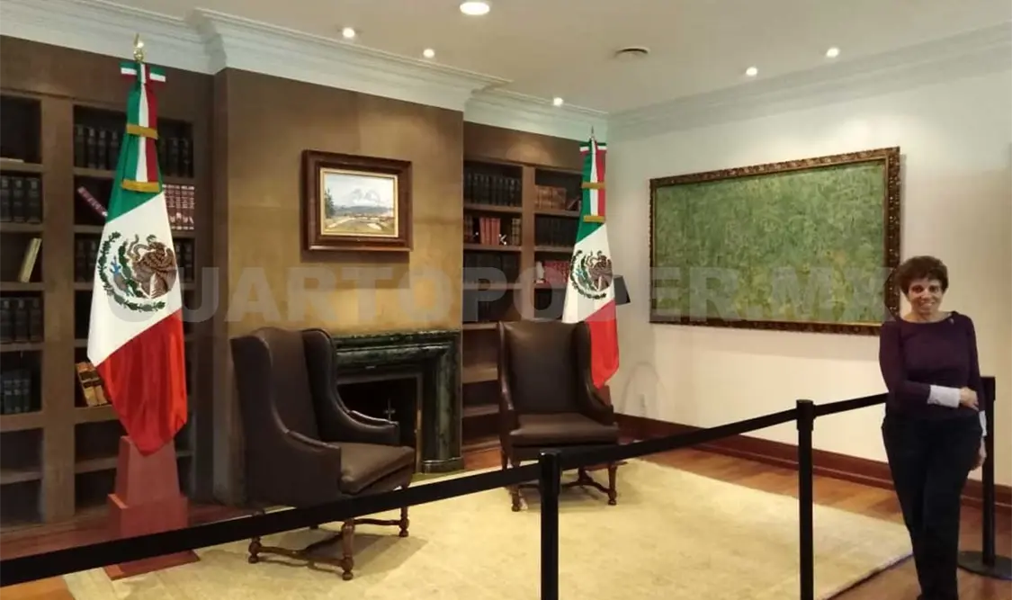 Ubican obras de arte que estaban en Los Pinos