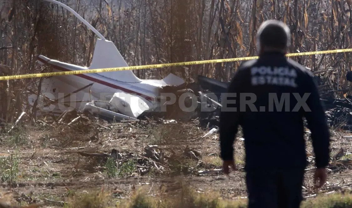 Descartan explosivos en helicóptero accidentado