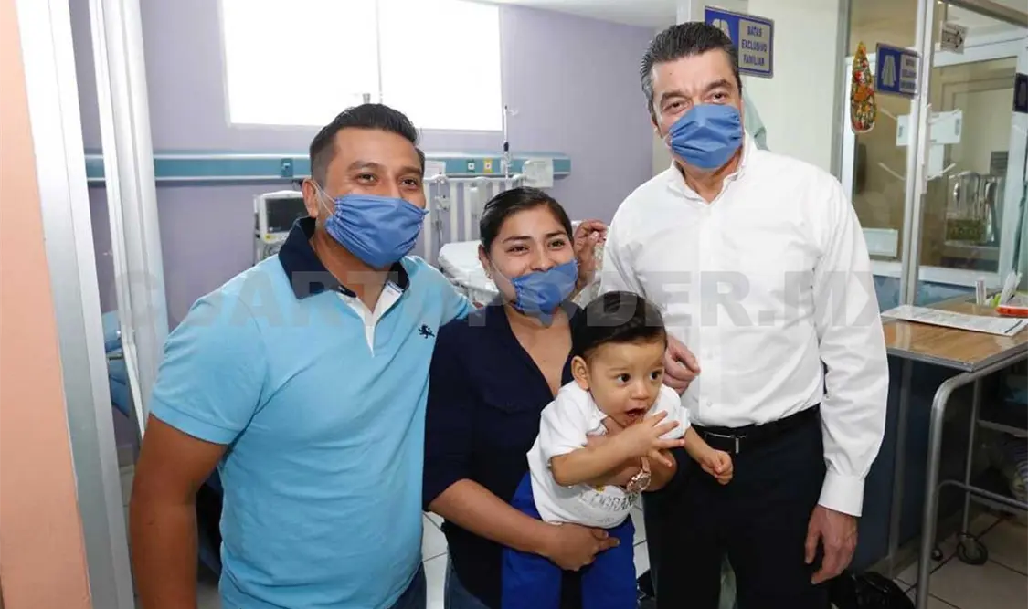 Visita gobernador el Hospital de Especialidades Pediátricas