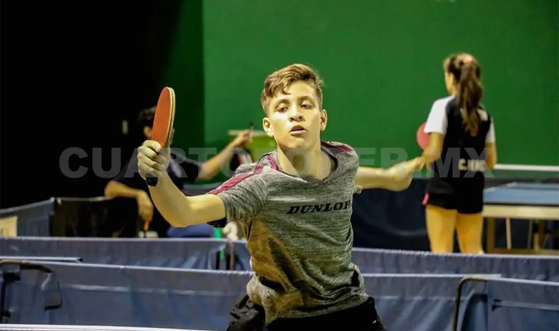 Emilio, un apasionado del Tenis de Mesa