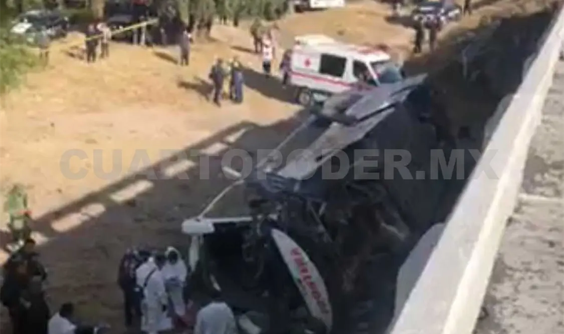 Sube a siete cifra de muertos tras accidente