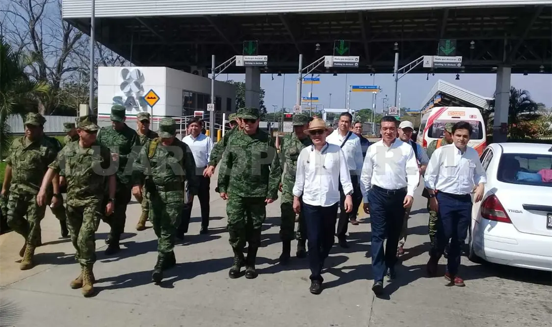 Verifican autoridades condiciones de la Frontera Sur