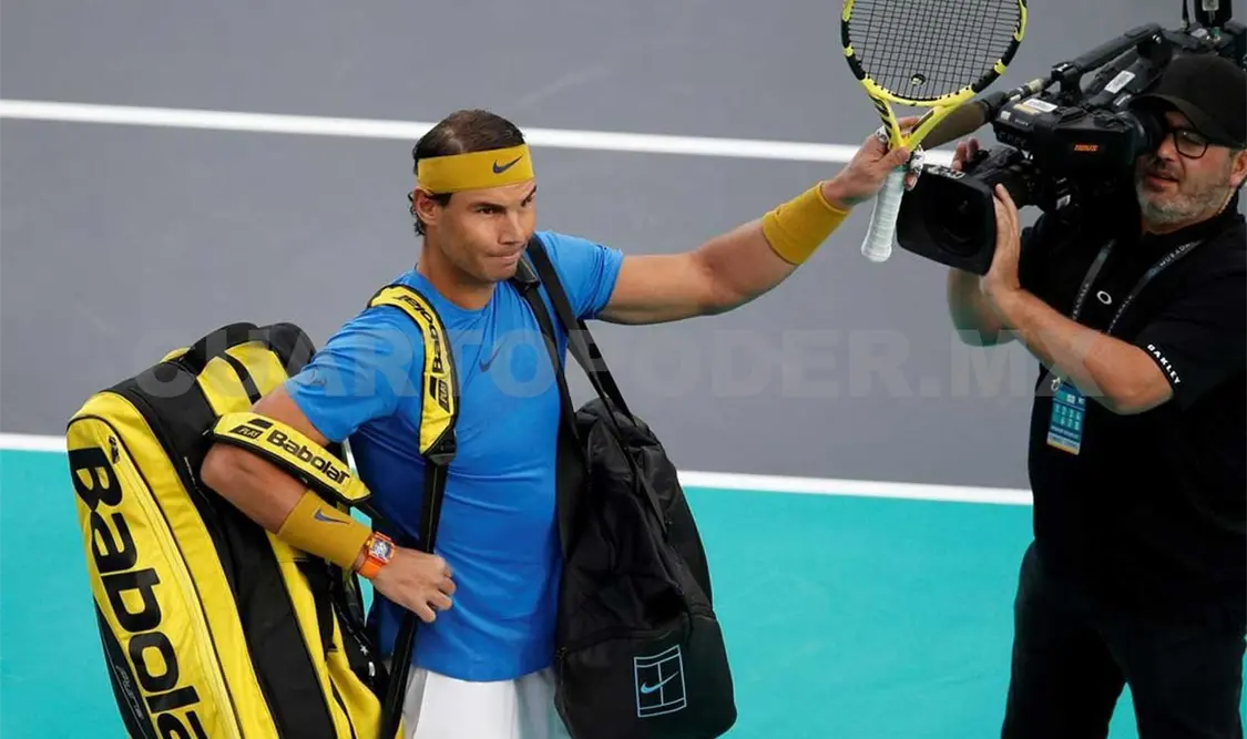 Rafael Nadal se retira del torneo de Abu Dabi
