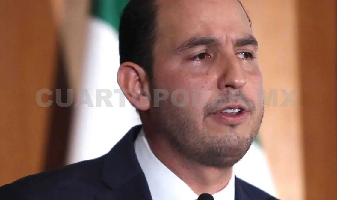 El presidente nacional del blanquiazul, Marko Cortés. El Universal