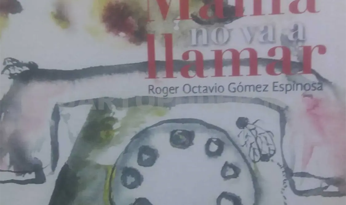 La portada del libro de Roger Octavio Espinosa. Darwin Mendoza