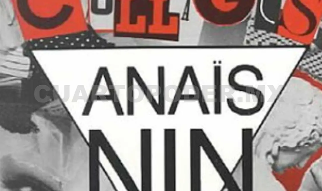 Anaïs Nin es traducida por la también escritora Cristina Rascón. Cortesía