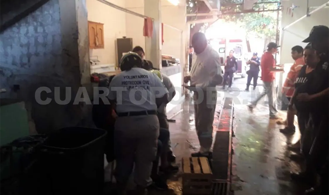 Recibe descarga eléctrica y sobrevive