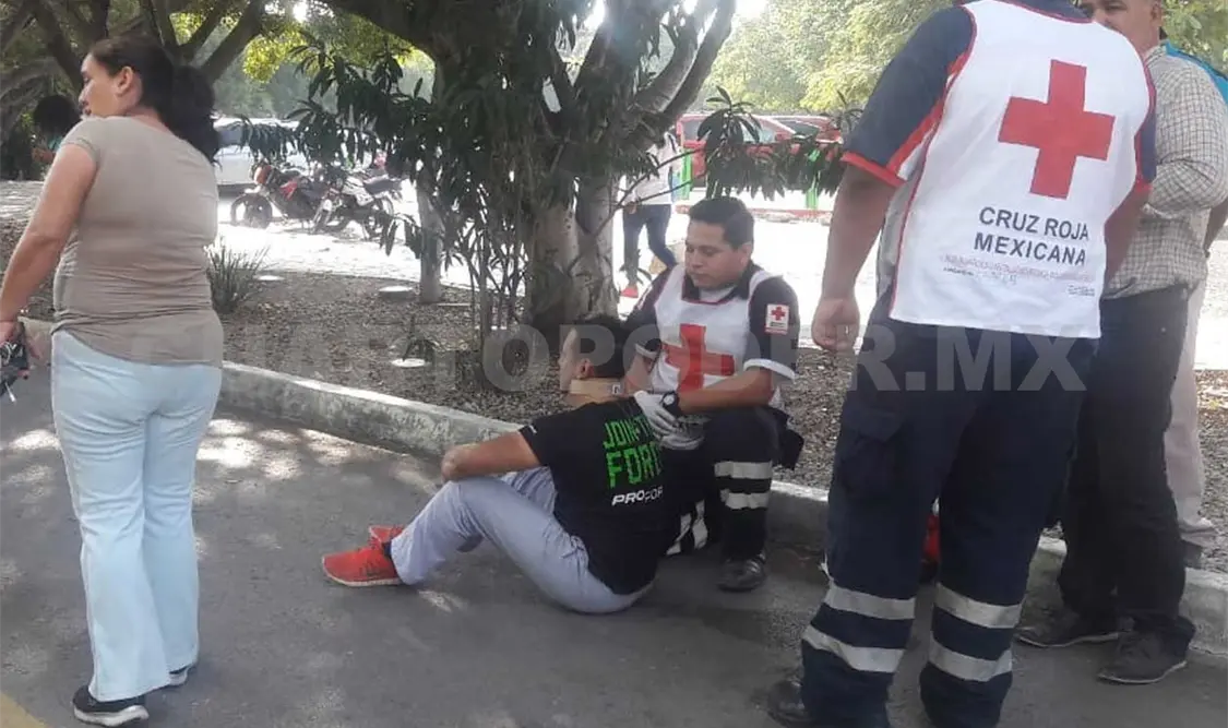 Lo atropella ciclista en el deportivo Caña Hueca