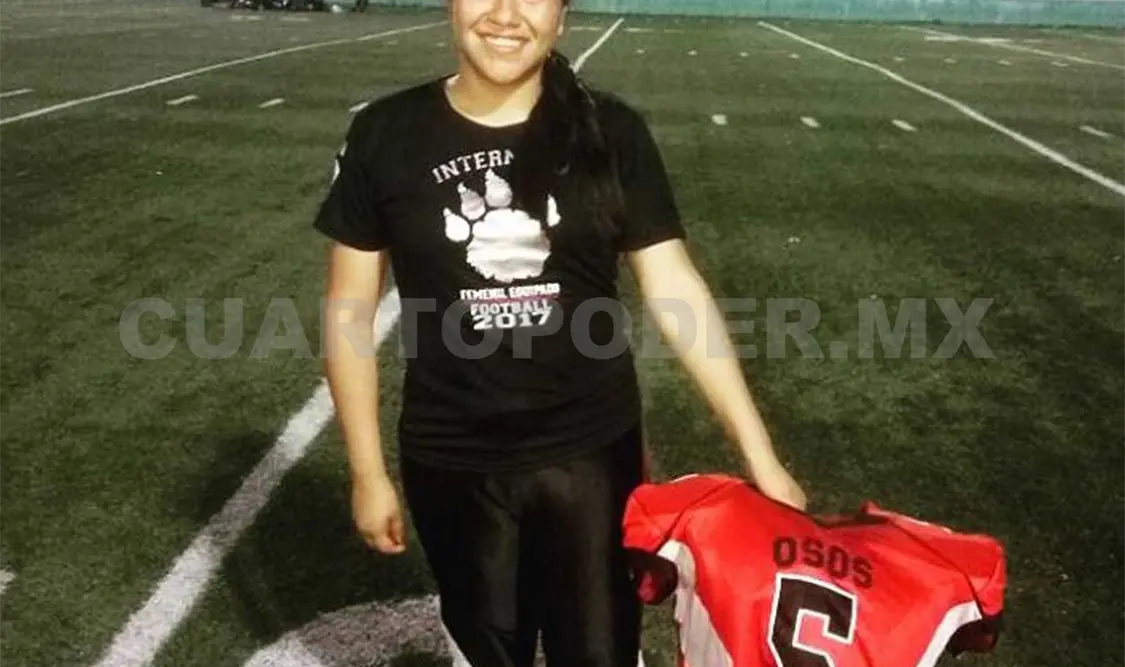 Oyuki Cano, pionera en el Futbol Americano