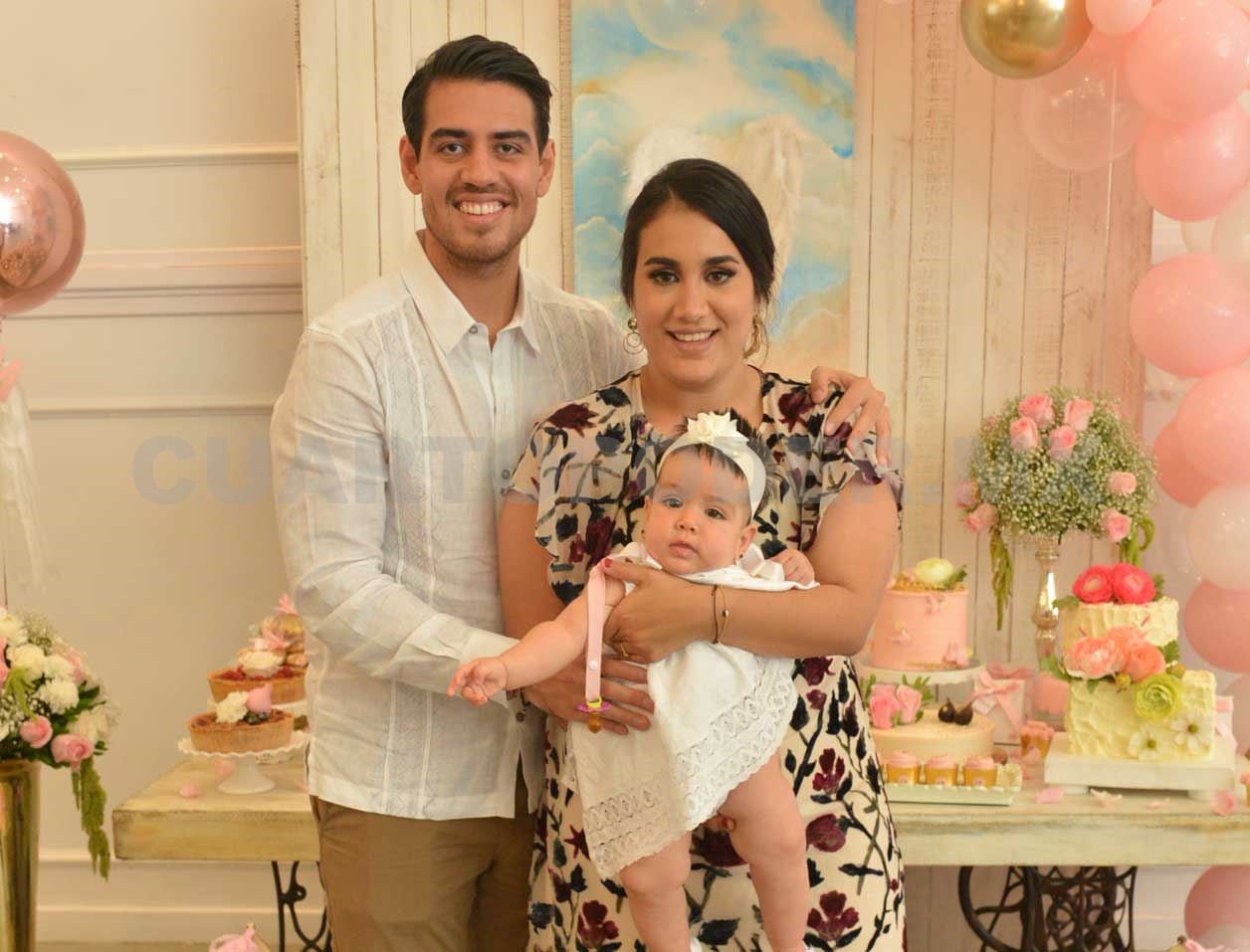 María recibió el bautismo