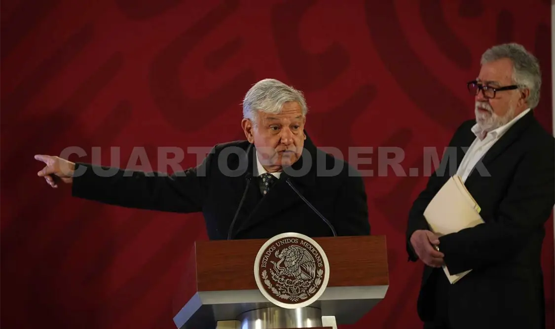 Niega AMLO corrupción en el NAIM