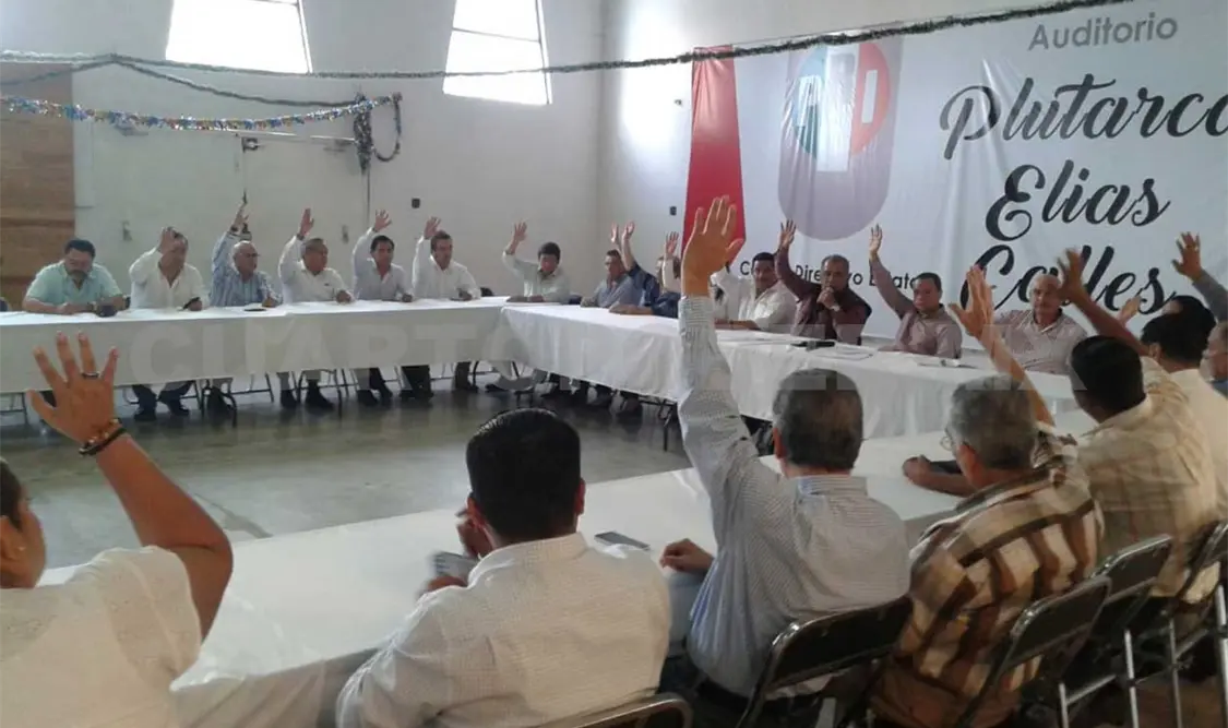 Suspenden asamblea del PRI en el estado