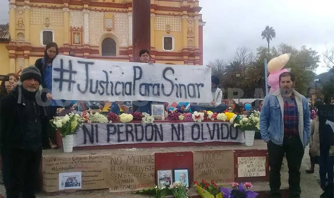 Organizaciones piden justicia en caso Sinar