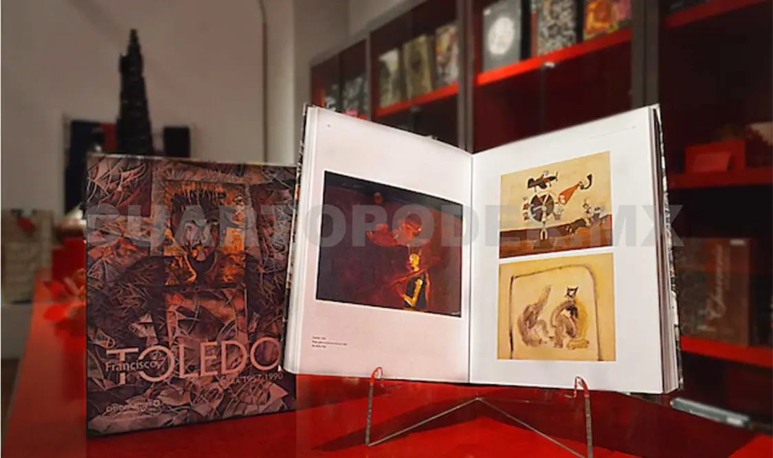 Interior del libro Francisco Toledo. Obra 1957-2017. Cortesía