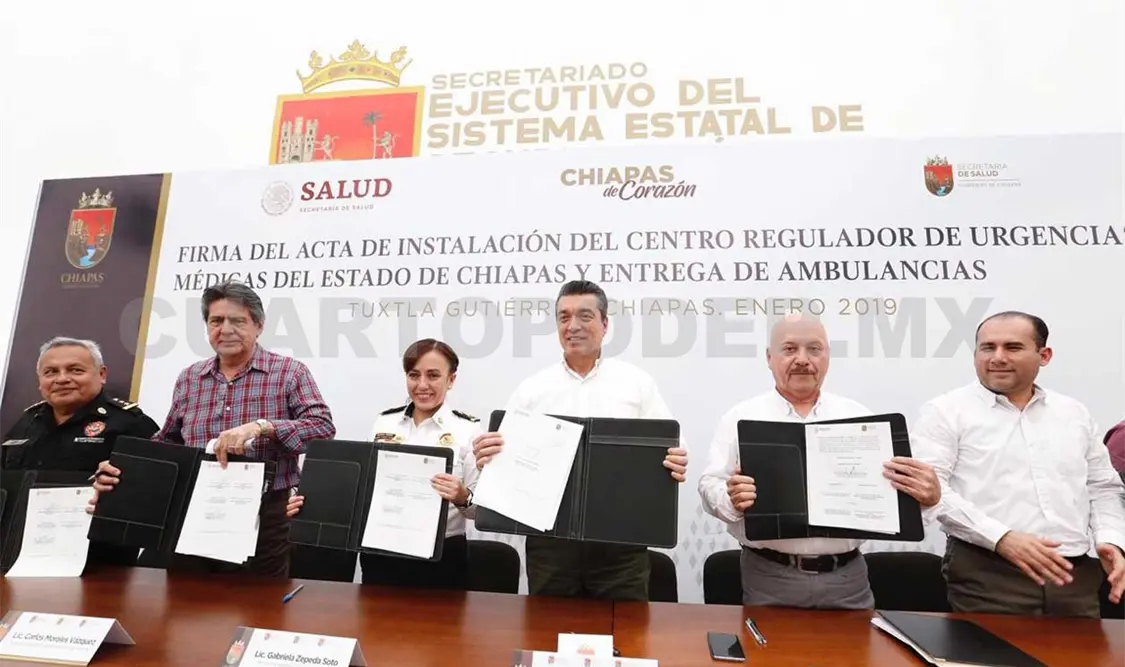 Trabajamos en equipo por el bien de Chiapas: REC