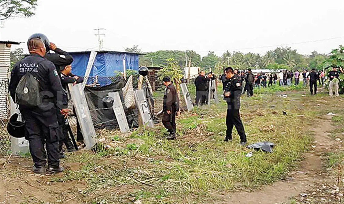 La presencia del Agente del Ministerio Público fue exhortativa a que no lo vuelvan a invadir porque serán desalojados nuevamente. CP