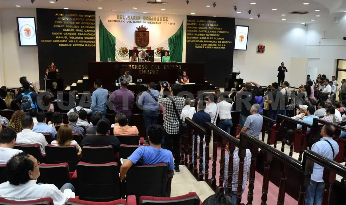 En marcha desaparición del fuero en Chiapas
