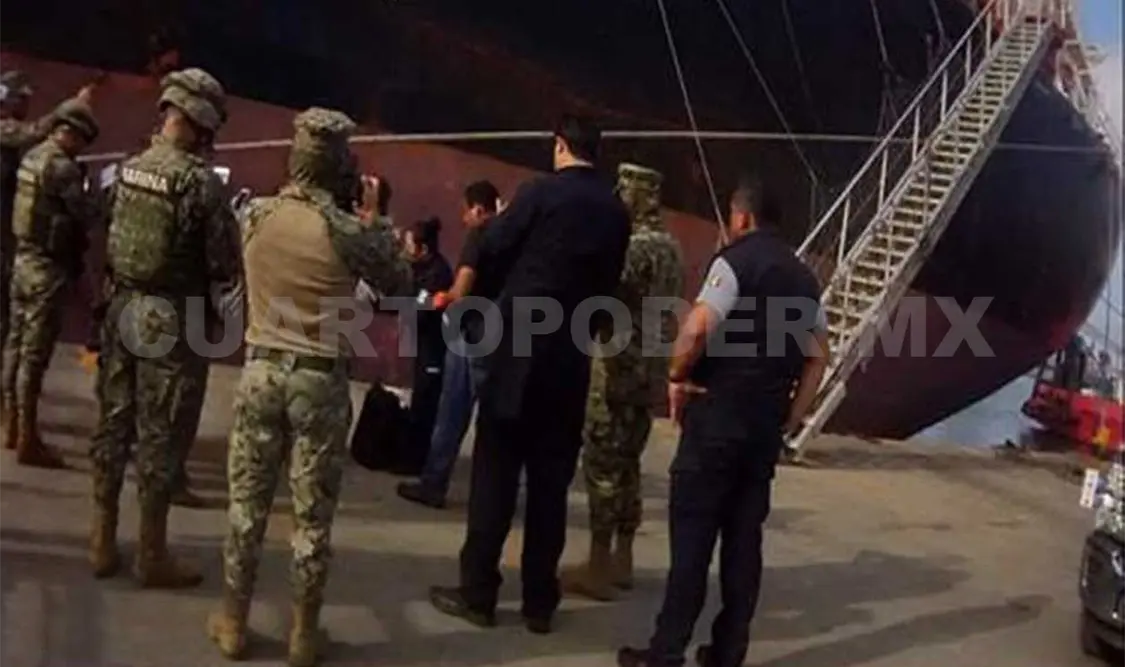 Aseguran cocaína; iba en un buque