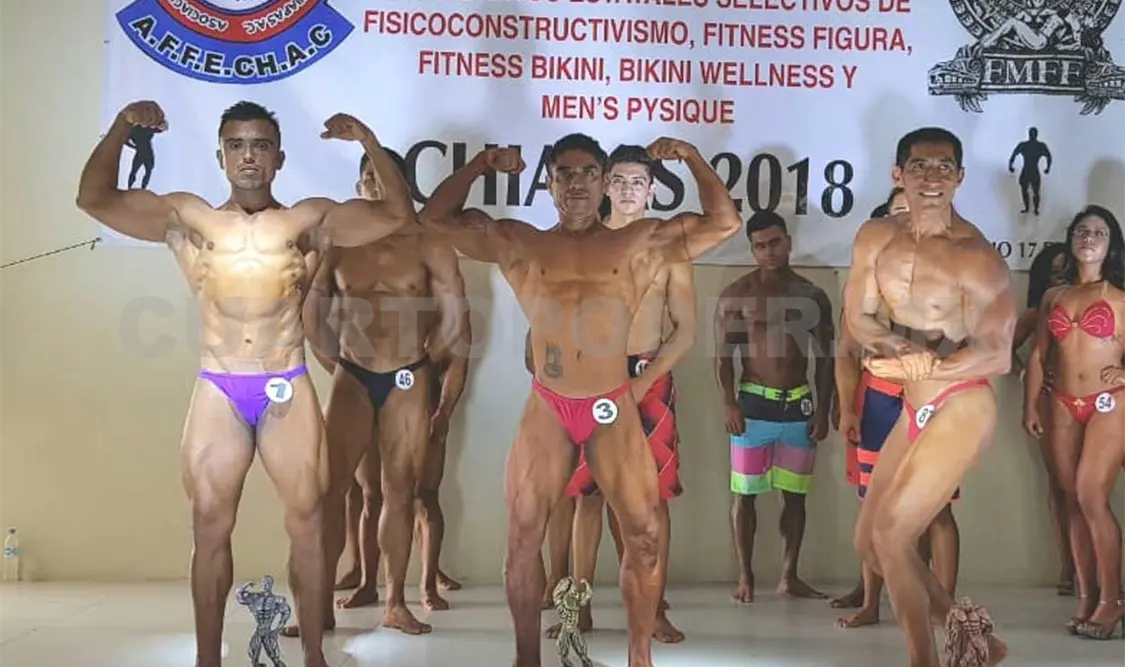 México, por medallas en Físico y Fitness