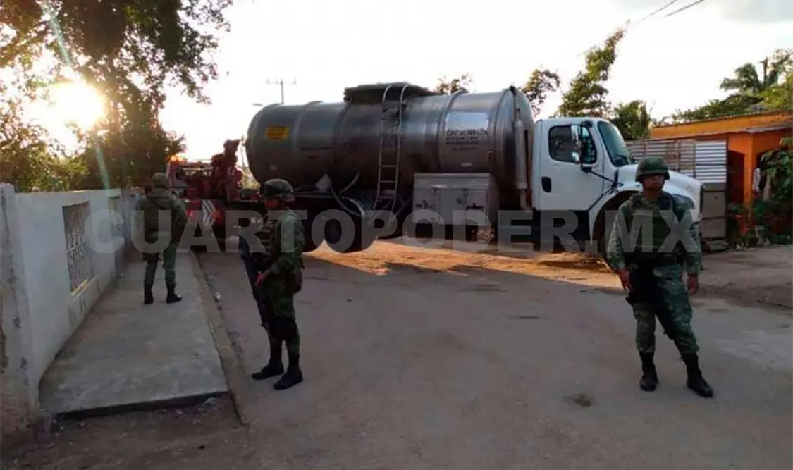 Aseguran 60 mil litros de hidrocarburo en dos pipas