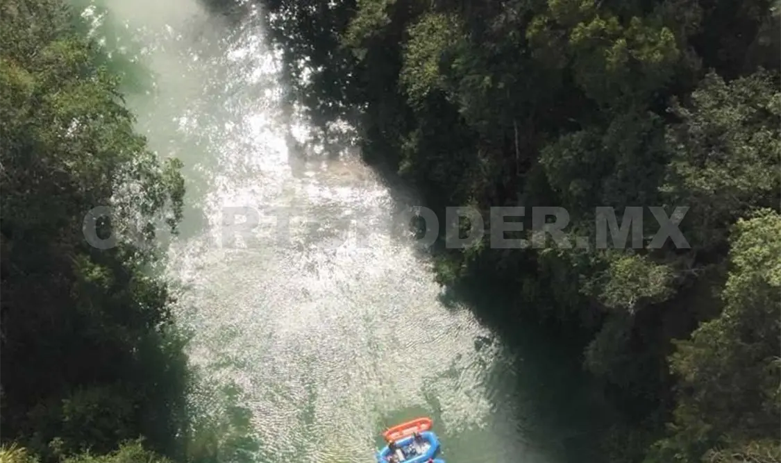Turista americana es auxiliado por rescatistas