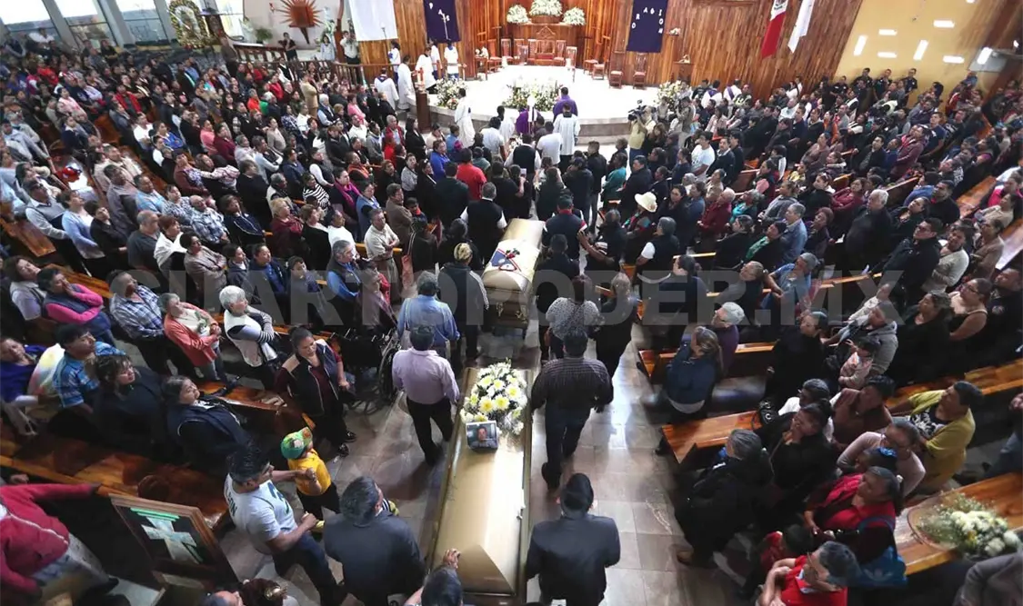 Despiden familias a cuatro de los fallecidos en explosión