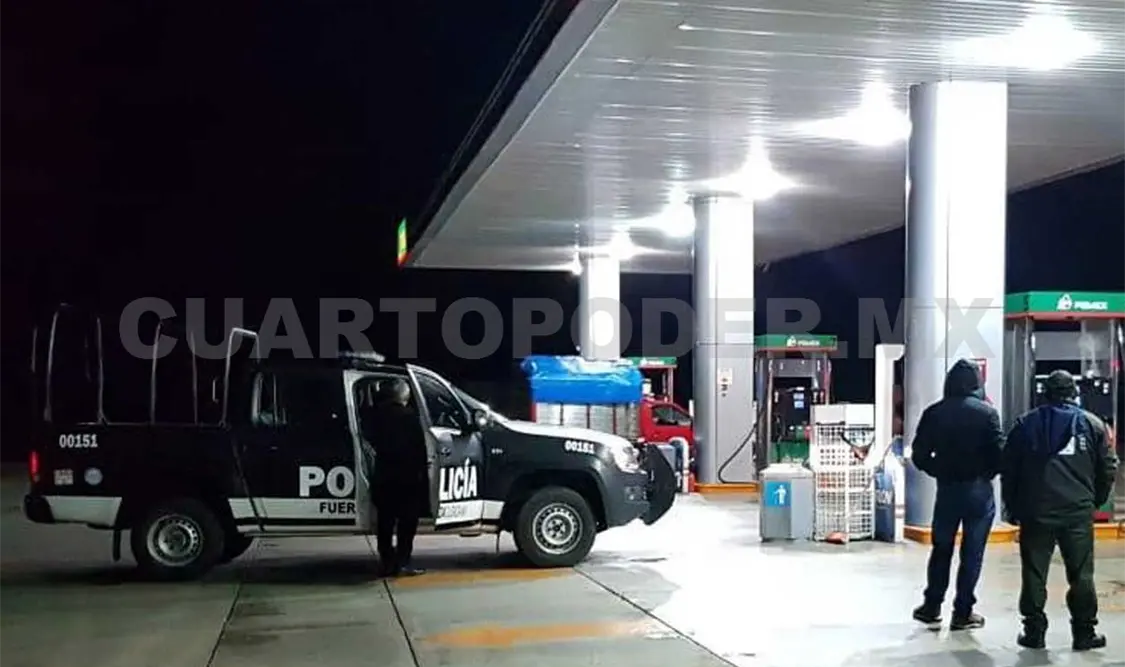 Asaltantes se llevan 70 mil pesos de gasolinera