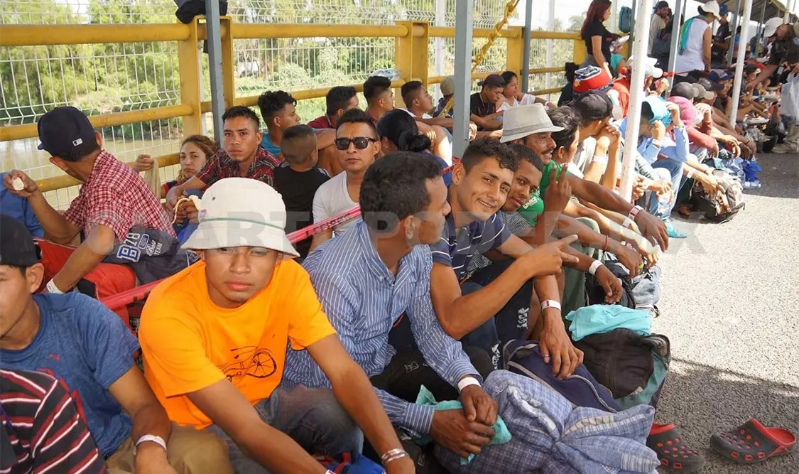 No paran de llegar migrantes; registran a más de siete mil