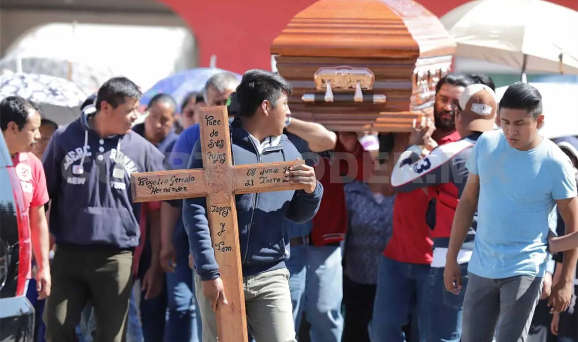 Tlahuelilpan despide a víctimas de explosión