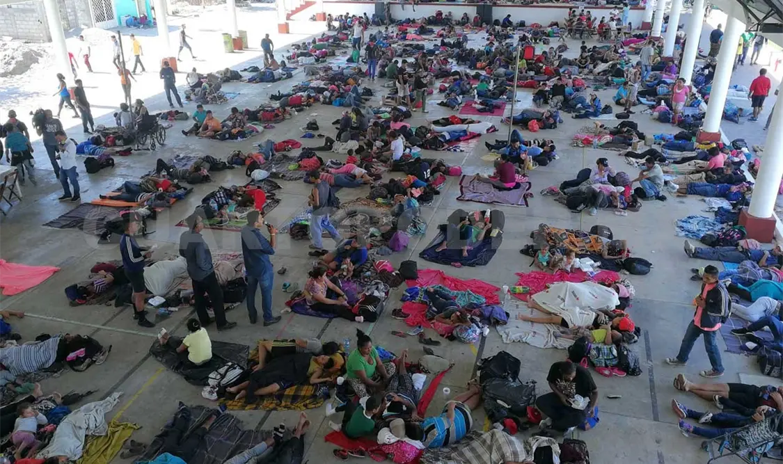 Caravana de migrantes se dirige a Veracruz