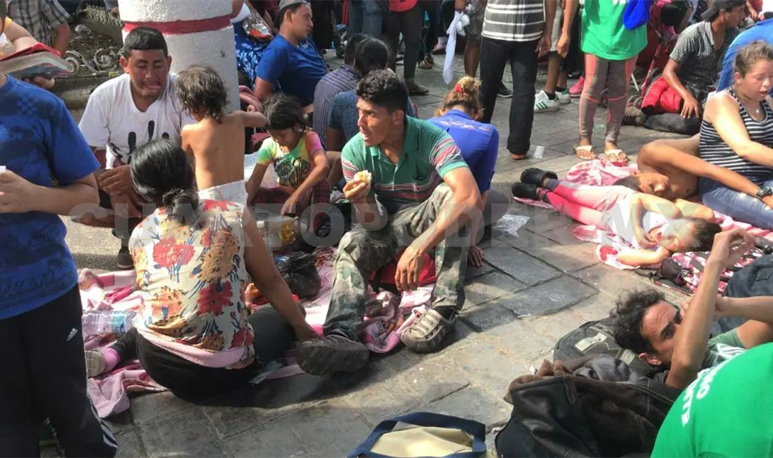 Comerciantes piden reubicar a migrantes