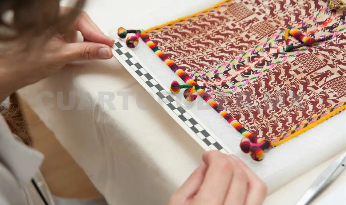 Realizan curso de conservación de textiles