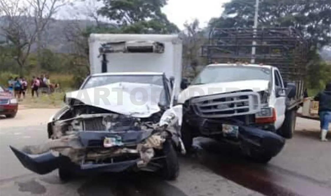 Encontronazo en carretera deja un herido