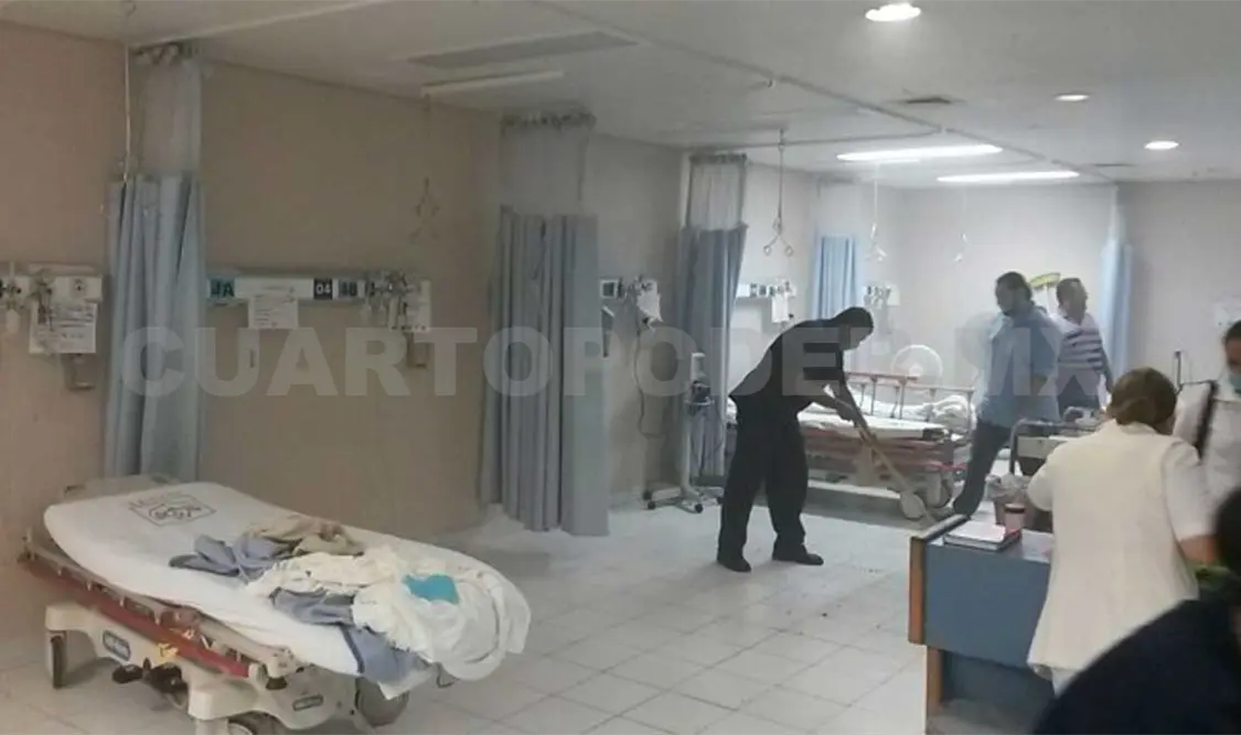 La gente que está sufriendo este tipo de situación en el hospital del Issste, manifestó su indignación. Ezequiel Gómez / CP