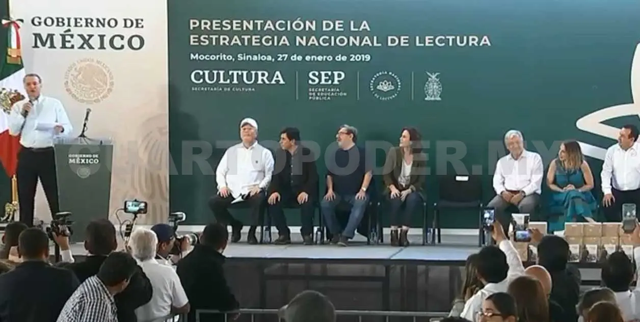 Lanzamiento de la Estrategia Nacional de Lectura. Cortesía