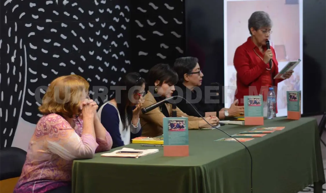 Enriqueta Burelo, María Elena Gordillo, Gaby Martínez, Daniela Guillén y Socorro Trejo. Cortesía