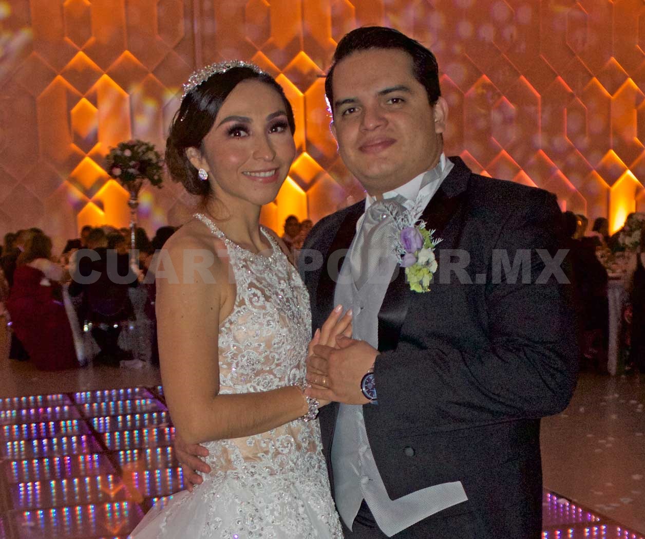 Diana y Gilberto se casaron