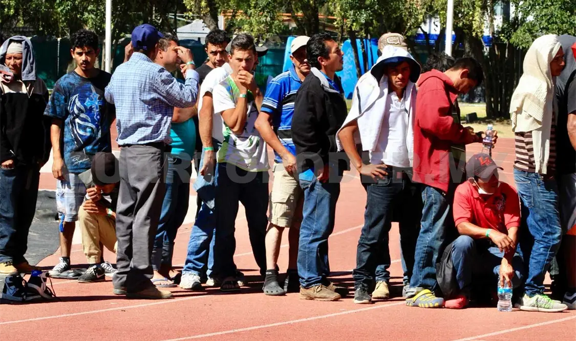 Migrantes en la CDMX partirán hoy rumbo a EUA