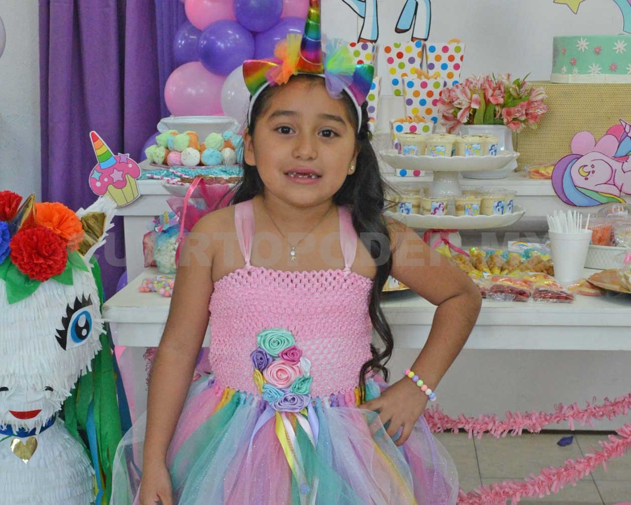Luisa Ximena cumplió 7 años