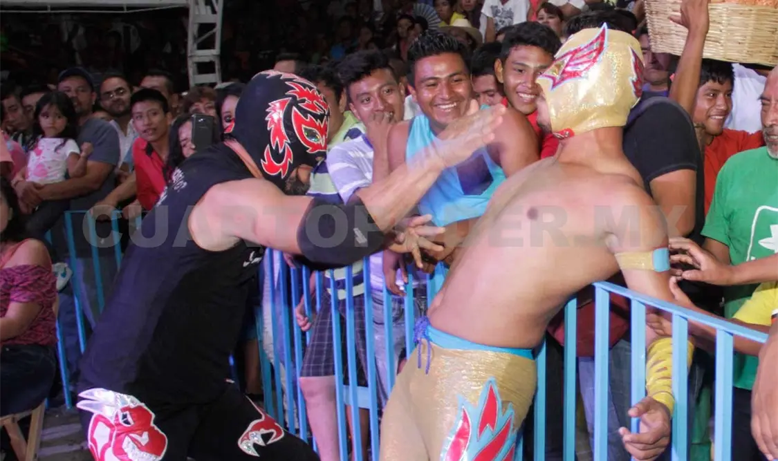 Luchadores chiapanecos se presentarán este domingo en una función totalmente gratuita en Tuxtla Gutiérrez. Cortesía