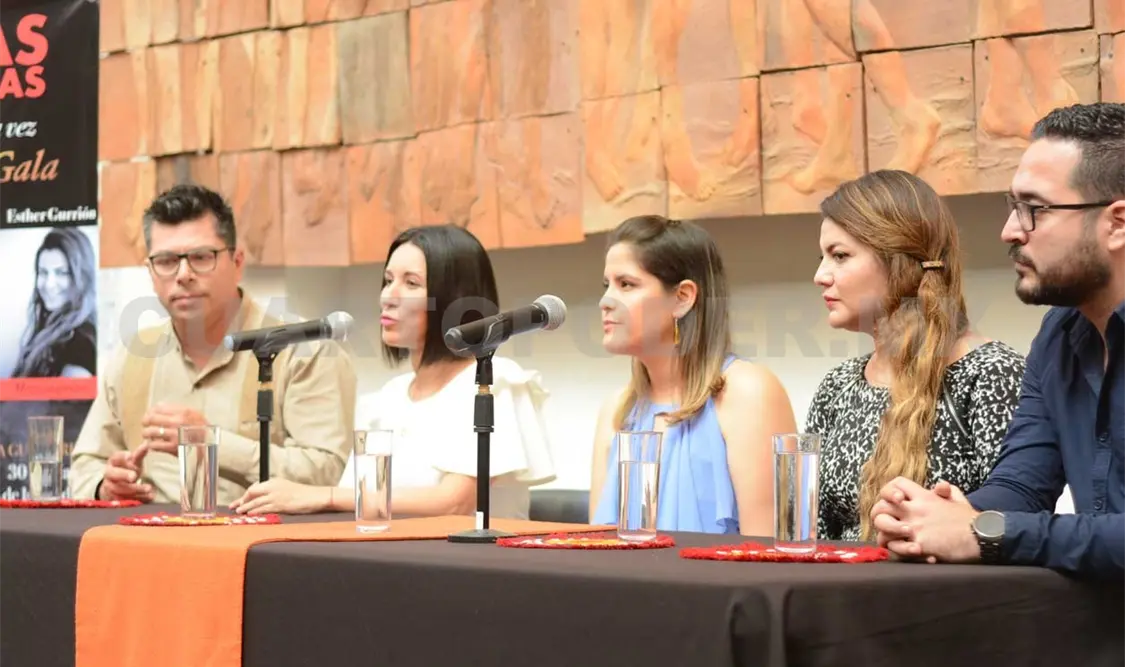 En la rueda de prensa en el Museo del Café de Chiapas. Cortesía