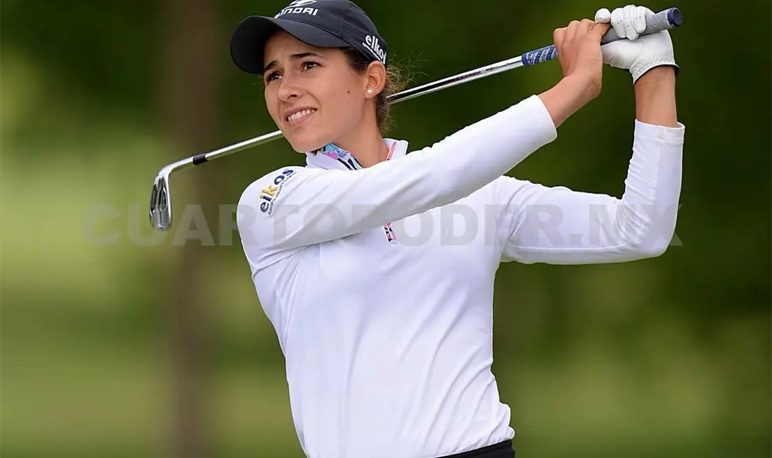 Regina Plasencia disfruta al máximo el Golf