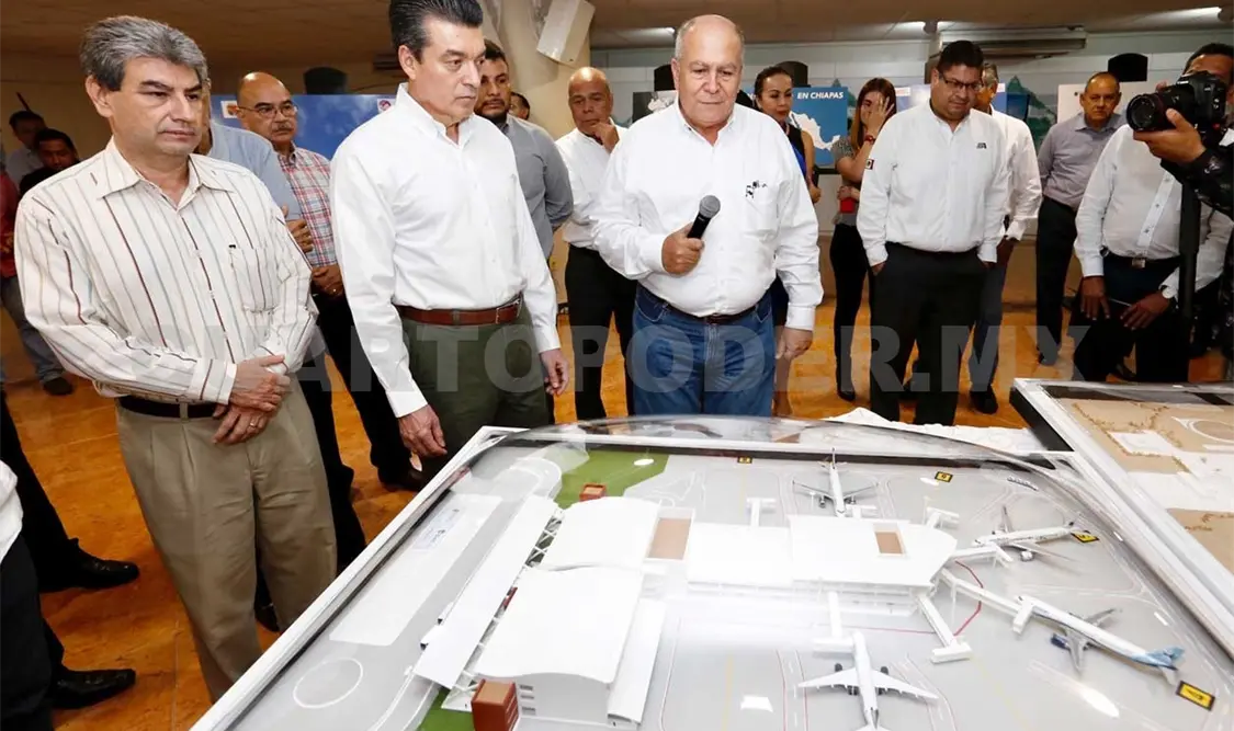 Anuncian ampliación del Aeropuerto “Ángel Albino Corzo”