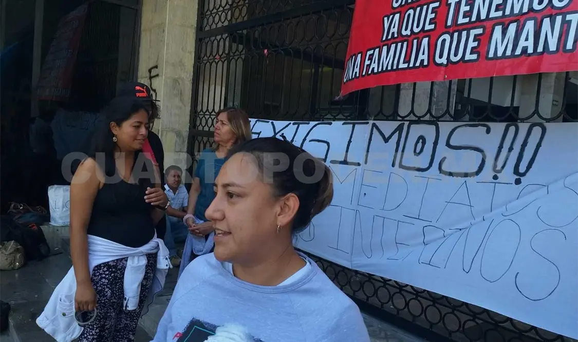 “205”, otro grupo de maestros en el abandono