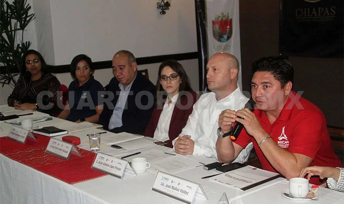 Chiapas fue sede de la reunión de Región VIII del Sinade