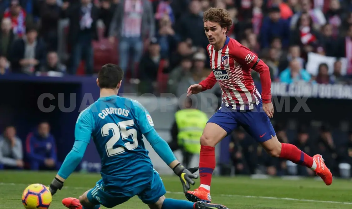 El empate momentáneo llegó por obra de Griezmann, quien definió por debajo de las piernas del guardameta Thibaut Courtois. AP