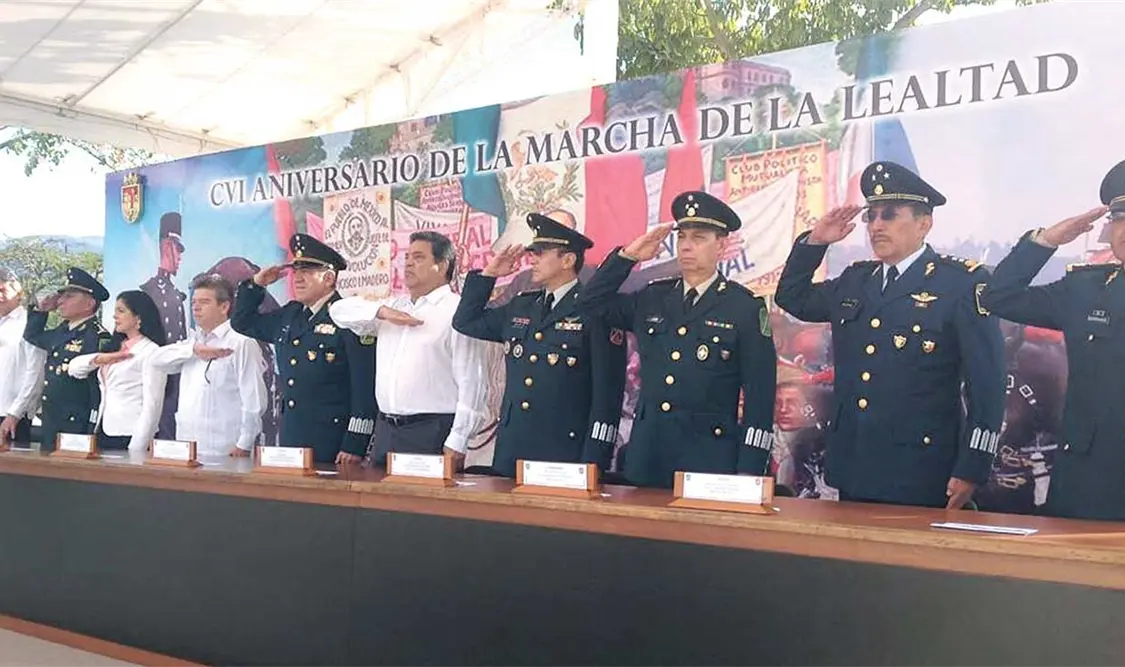 Celebran CVI aniversario de la Marcha de la Lealtad