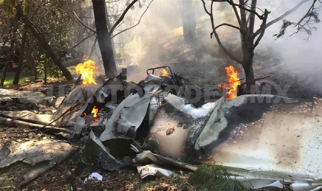 Dos muertos por caída de avioneta