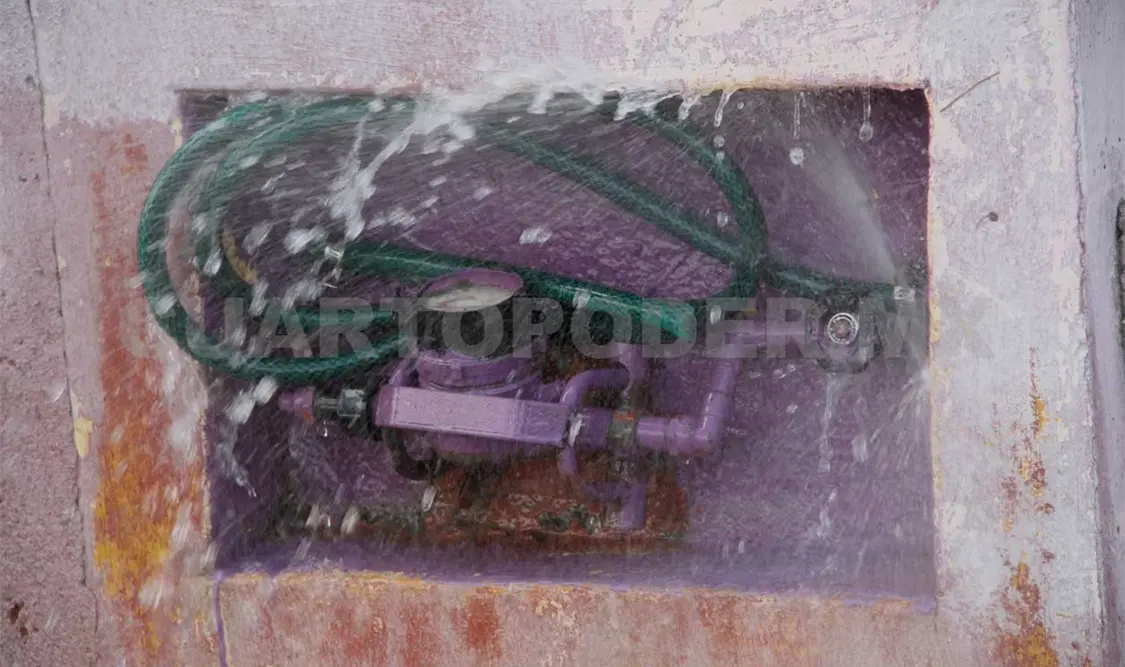 Se desperdicia el 60% de agua en la capital