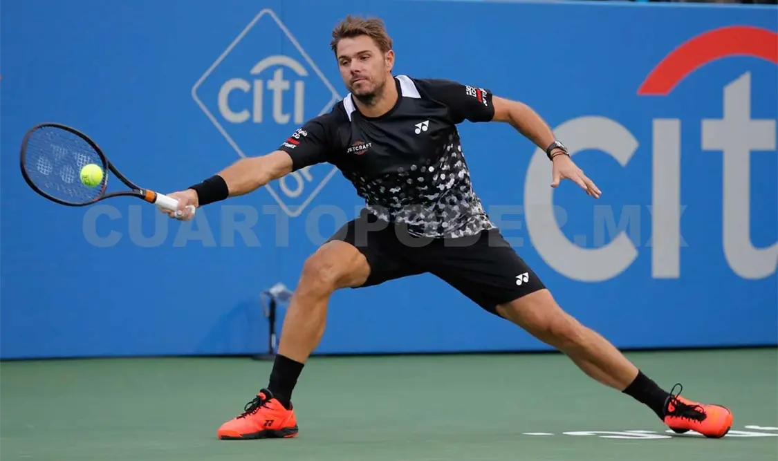 Wawrinka alista debut en el Abierto Mexicano